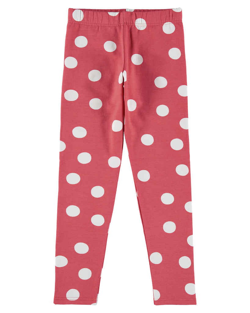 Legging Infantil Feminina Rosê com Poás - MatitoKids