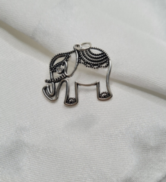 Pingente Elefante Prata 925