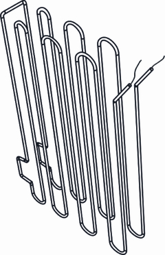 Resistencia de heladera No Frost Electrolux DW50