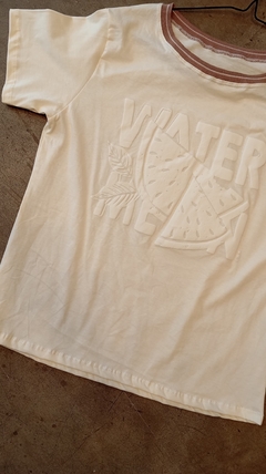 Remera watermelo relieve - comprar online