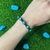 Pulseira Shambala com Howlita Turquesa - comprar online