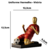 Escultura Jogador de Futebol Individual - comprar online