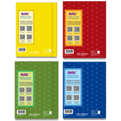 Cuadernos MAX con QR Enciclopedia Digital Pintitas 48 hojas x24