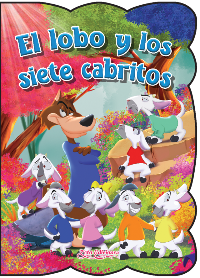 El Lobo Y Los 7 Cabritillos Cuento Completo El lobo y los siete cabritos - Editorial Ruy díaz