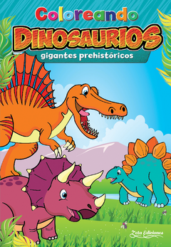 Coloreando Dinosaurios - comprar online