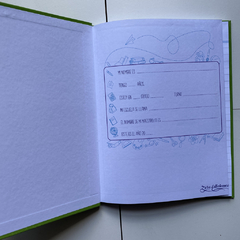 Cuaderno Tapa Dura Rayado Azul Cromitos en internet