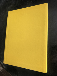 Cuaderno Tapa Dura Rayado Amarillo Liso en internet