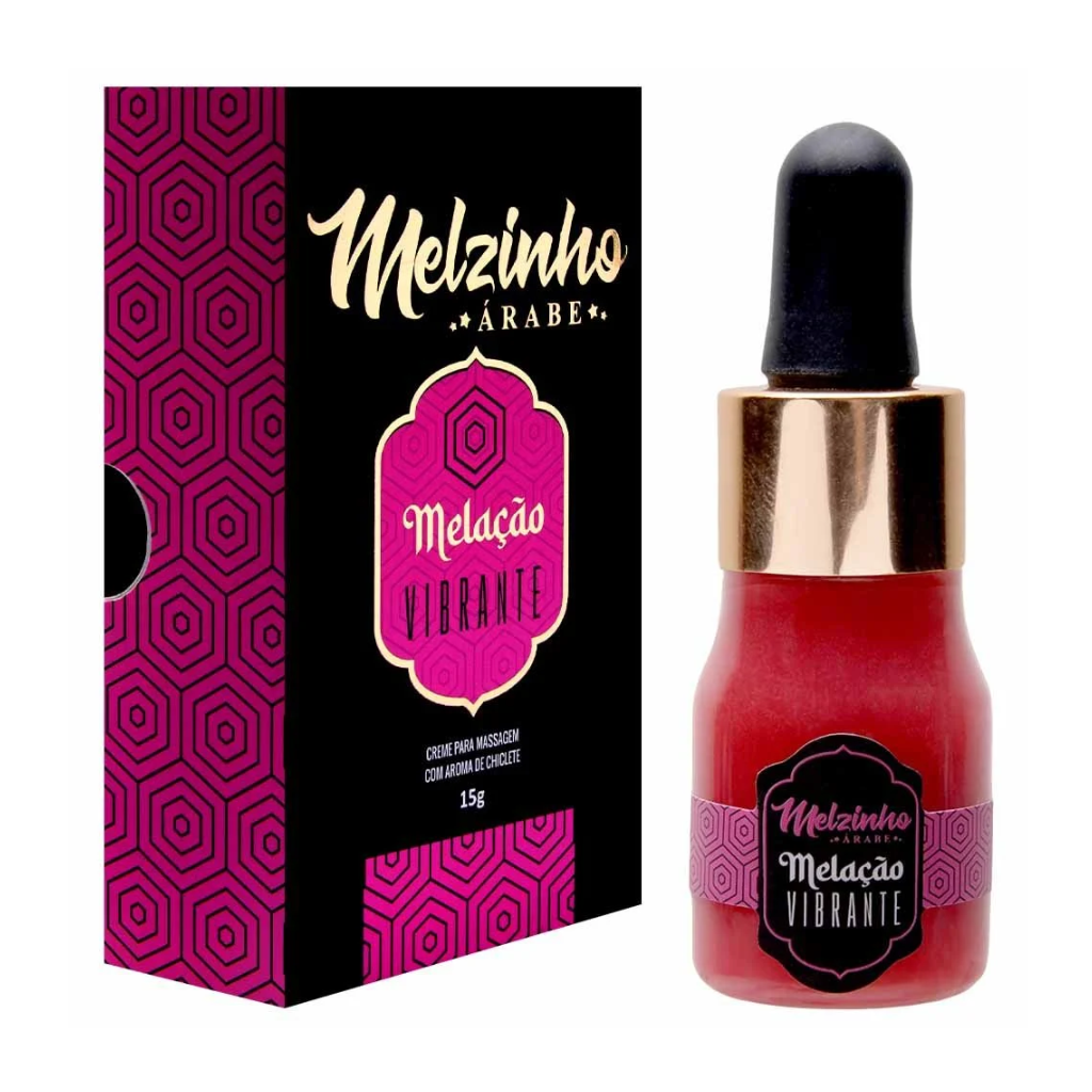 Vibrador em Gel Melzinho Árabe Melação Vibrante 15Ml Chillies