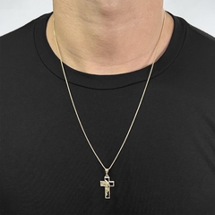 Pingente Cruz C/ Rosto de Cristo - comprar online