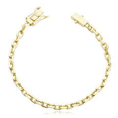 Pulseira Cartier Cadeado (4mm) - comprar online