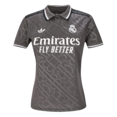 Camisa Real Madrid Third 24/25 s/n° Torcedor Adidas Feminina - Marrom