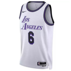 Angeles Lakers 2022/2023 Nike Masculina - Branca