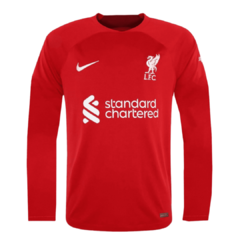 CAMISA MANGA LONGA LIVERPOOL 2023, UNIFORME TITULAR