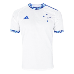 CAMISA CRUZEIRO II 24/25 S/N° TORCEDOR ADIDAS MASCULINA - BRANCO+AZUL