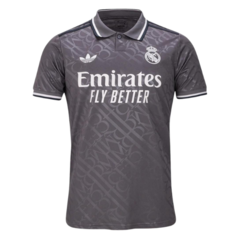 Camisa Real Madrid Third 24/25 s/n° Torcedor Adidas Masculina - Cinza