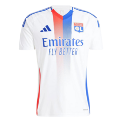 Camisa Lyon Home 24/25 s/n° Torcedor Adidas Masculina - Branco