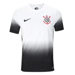 2024/2025 Corinthians Jersey Camisa de Futebol Branca Negra Masculina