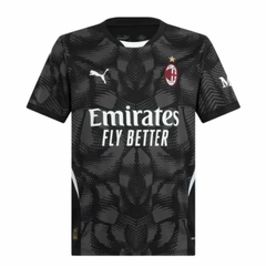 Camisa Ac Milan Preta Goleiro 2024/25 Masculina