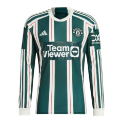 AMISA MANGA LONGA MANCHESTER UNITED 2024, UNIFORME RESERVA, AEROREADY