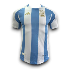 Camisa Argentina 2024 Jogador Masculina - Azul e Branco