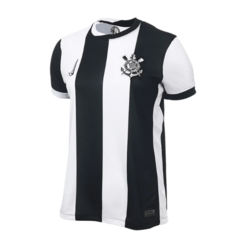 Camisa Corinthians III 24/25 s/n° Torcedor Nike Feminina - Branco+Preto