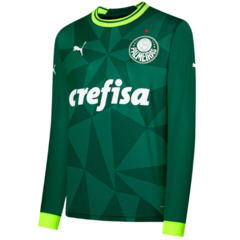 CAMISA PALMEIRAS HOME TORCEDOR MANGA LONGA