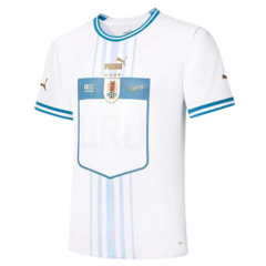 Camisa Seleção Uruguai Away 22/23 s/n° Torcedor Masculina - Branco