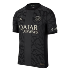 Camisa Paris Saint-Germain Third 23/24 s/n° Jogador Masculina - Preto