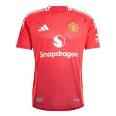 Camisa Adidas 1 Manchester United 24/25 Authentic Masculina - Vermelho