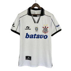 Camisa Home ou Away Corinthians 1999 Versão Retrô