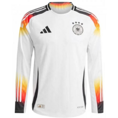 CAMISA I SELEÇÃO DA ALEMANHA 2024 ADIDAS OFICIAL MANGA COMPRIDA