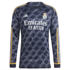 Camisa Real Madrid manga longa away 2023/24 - Marinho