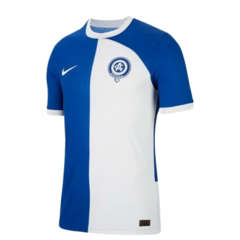 Camisa Atlético de Madrid Away 23/24 Torcedor Nike Masculina - Azul e Branco