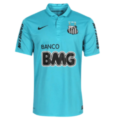 Camisa Santos Azul Retrô 12/13 Torcedor Masculino - Azul