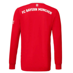 Camisa Bayern de Munique Home 22/23 - Torcedor Adidas Manga Longa Masculina - Vermelho - comprar online