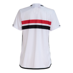 Camisa São Paulo I 23/24 s/n° Torcedor Adidas Feminina - Branco+Vermelho - comprar online