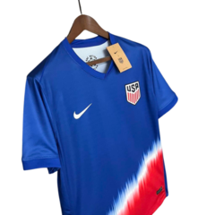 Camisa Estados Unidos II 2024/25 Torcedor Nike - Azul e Vermelha - comprar online