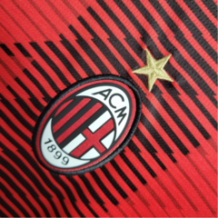 Camisa do Milan Home 2023/2024 Vermelha – Versão Torcedor – Manga Longa - comprar online