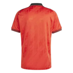 Camisa Flamengo 24/25 LIFESTYLE - Torcedor Adidas Masculina - Preta e vermelha - PRÉ-VENDA - comprar online