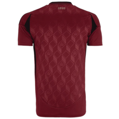 Camisa Bélgica torcedor Home 2024/25 - Vinho - comprar online