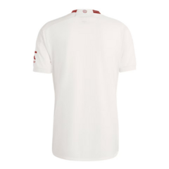 Camisa Manchester United III 23/24 Adidas Torcedor Masculina Branca - comprar online