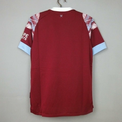 CAMISA WEST HAM HOME 22/23 - VERMELHO ESCURO - comprar online