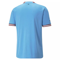 Camisa Manchester City Home 22/23 s/n° Torcedor Puma Masculina - Azul+Vermelho - comprar online