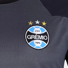 Camisa Grêmio 23/24 s/n° Concentração Umbro Masculina - Grafite+Preto na internet