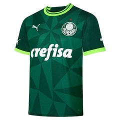 Camisa Palmeiras I 23/24 s/nº Jogador Puma Masculina - Verde escuro