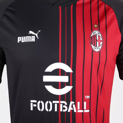 Camisa Milan 23/24 s/n° Pré Jogo Puma - Preto na internet