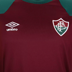 Camisa Fluminense 23/24 s/n° Concentração Umbro Masculina - Vermelho+Verde na internet