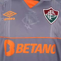 Camisa Fluminense 23/24 s/n° Goleiro Umbro Masculina - Cinza+Laranja na internet