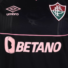 Camisa Fluminense 23/24 s/n° Goleiro Umbro Masculina - Preto+Rosa na internet