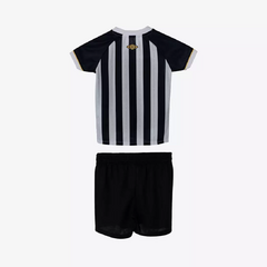 Kit Clube Infantil Umbro Santos Oficial 2 2023 - Preto+Branco - comprar online